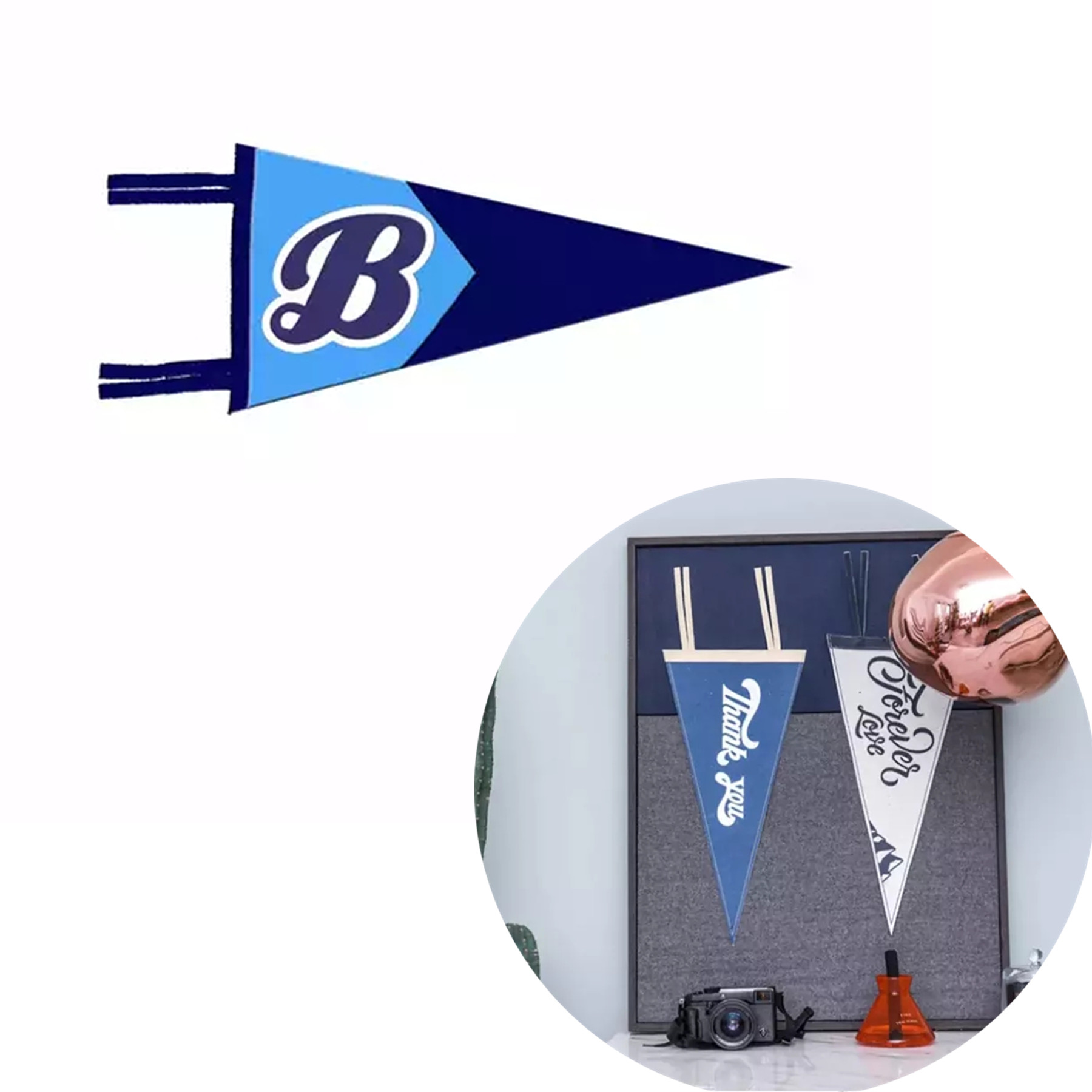 Full Size Pennant Flag 1