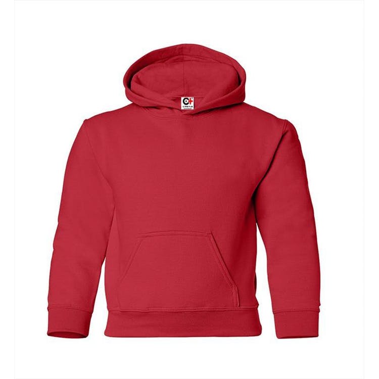 Kids' Hooded Pullover Red Medium, custom hoodie or sweatshirt with logo imprint 2