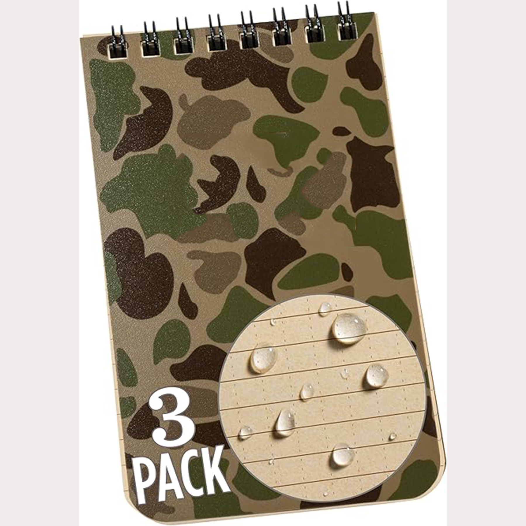 Weatherproof Top Spiral Notebook 15