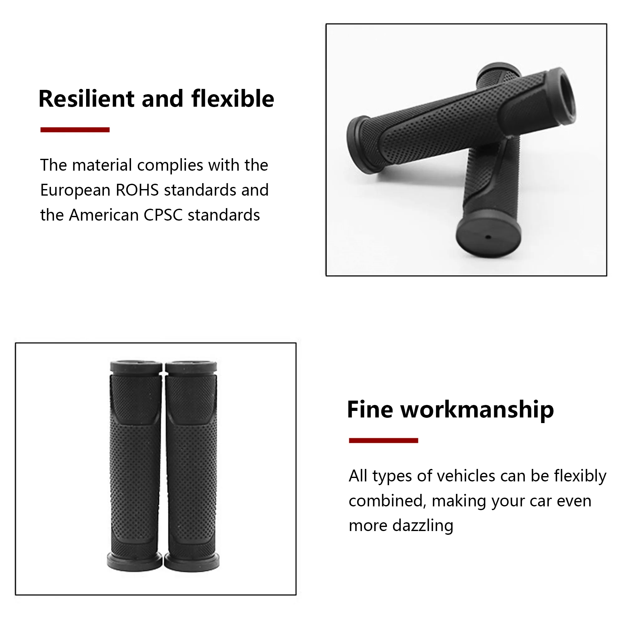Non Slip Bicycle Handle Grips 2