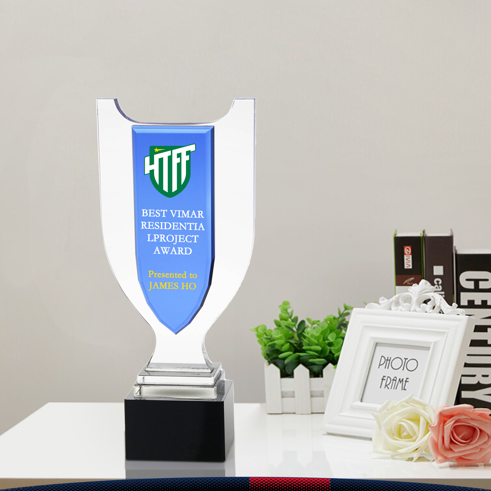 Rptex Crystal Trophy 2