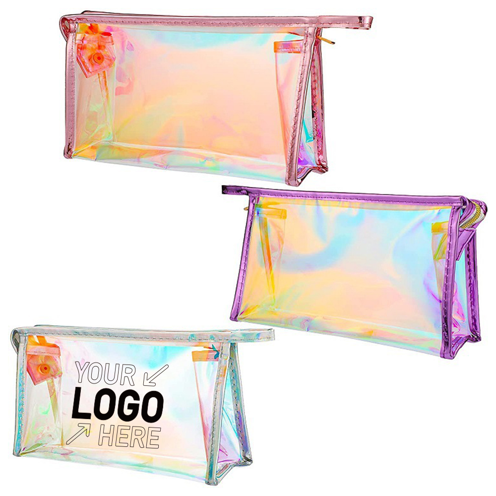 Laser Transparent Makeup Holographic cosmetic bag 2