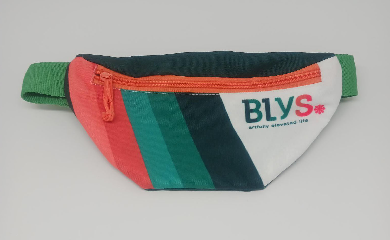 Full Colored Sublimated Zippered ECO FriendlyFanny Pack. 2
