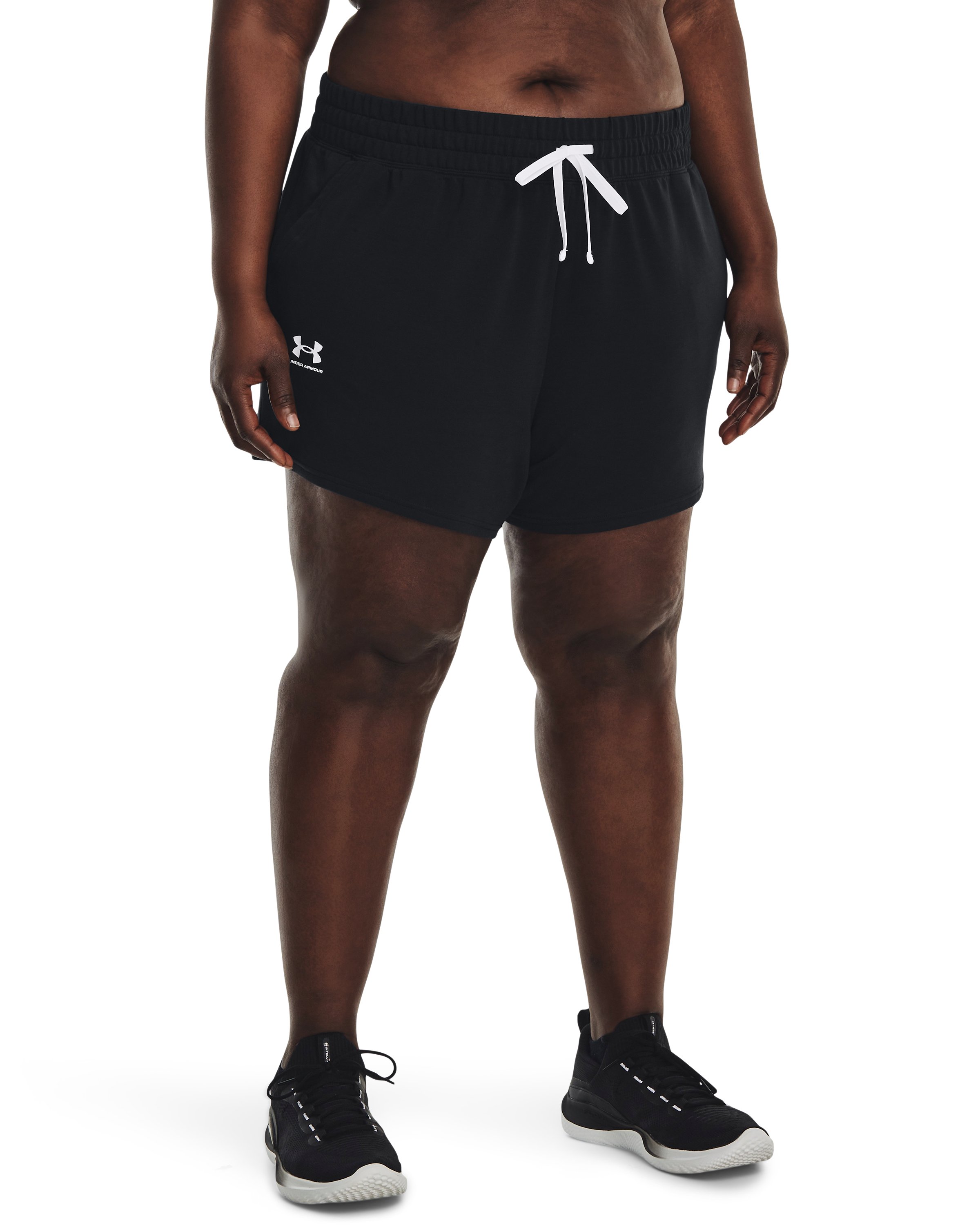 Women's UA Rival Terry Shorts  3
