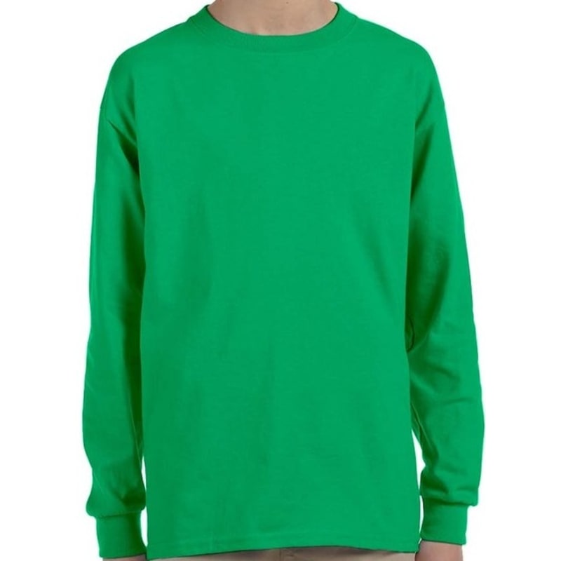 Gildan Ultra Cotton® Youth 6 Oz. Long-Sleeve T-Shirt 7