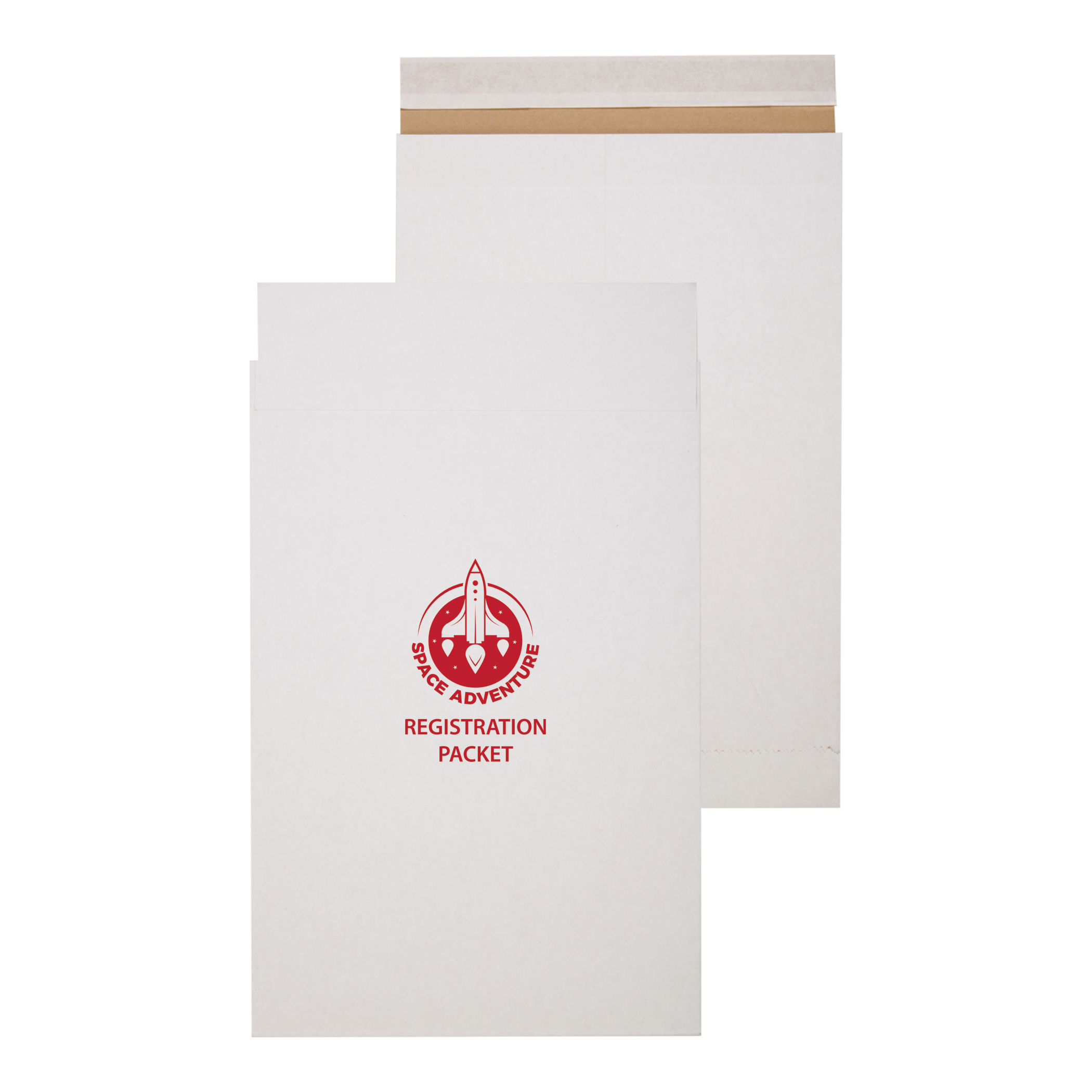White ECO Peel & Seal Mailer Envelope 1