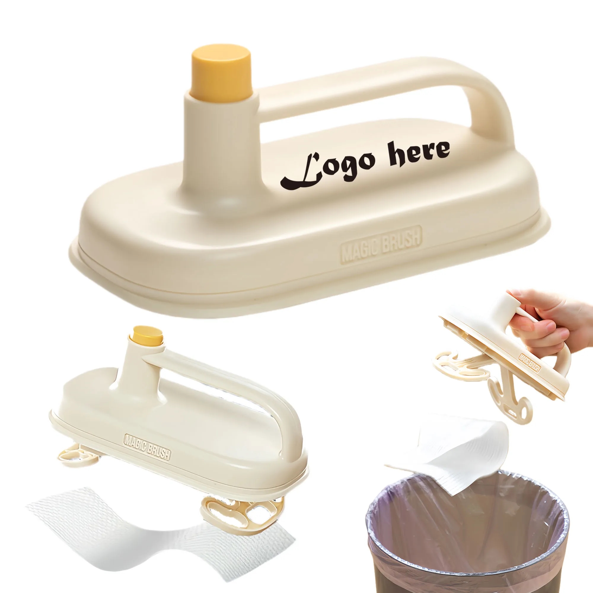 Replaceable Magic Brush Cleaning Pads For Kitchen Grease