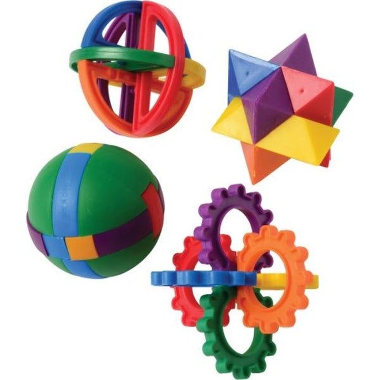 Plastic Puzzle Balls - Assorted 1
