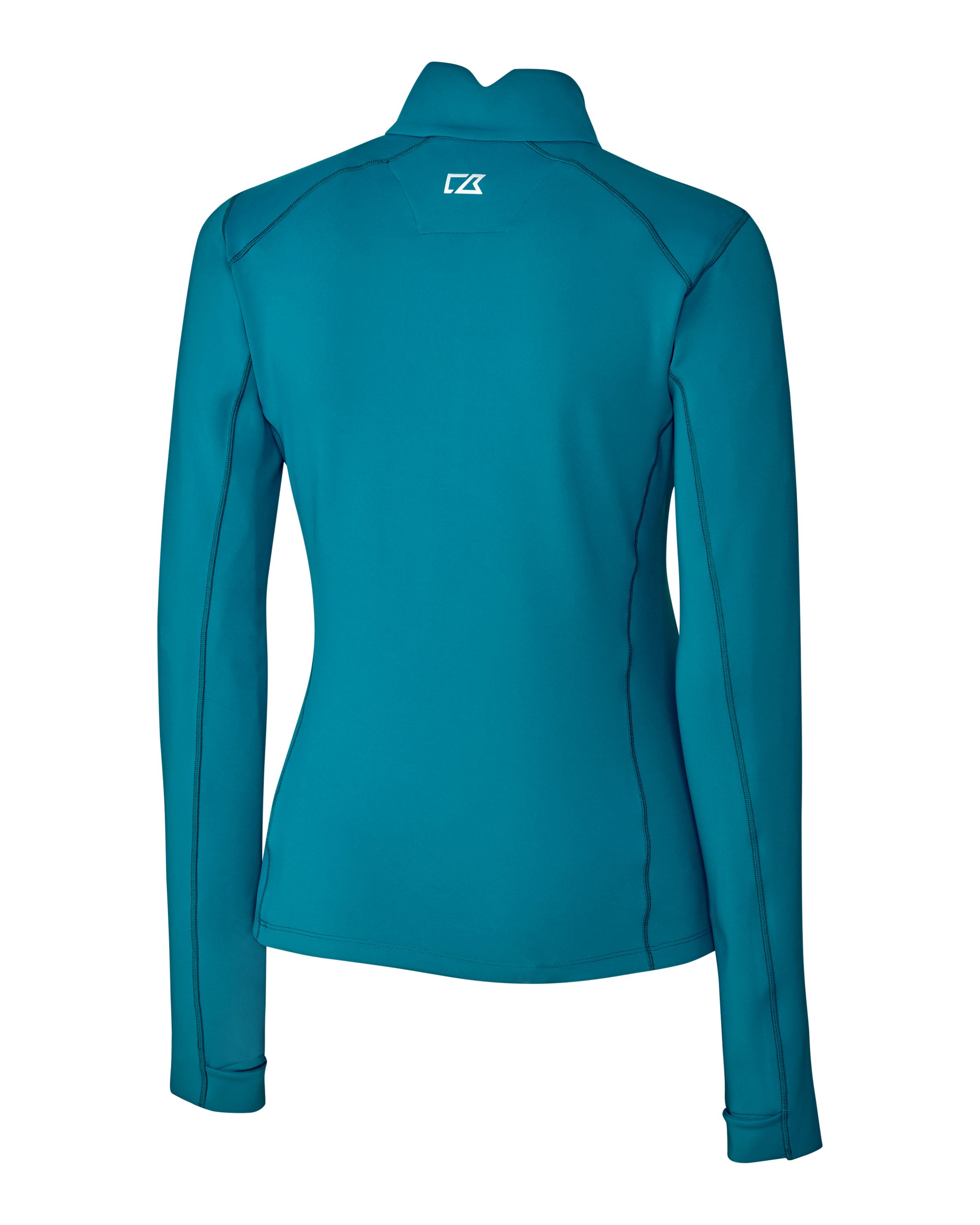 Cutter & Buck Traverse Recycled Smooth Stretch Womens Quarter Zip Pullover 37