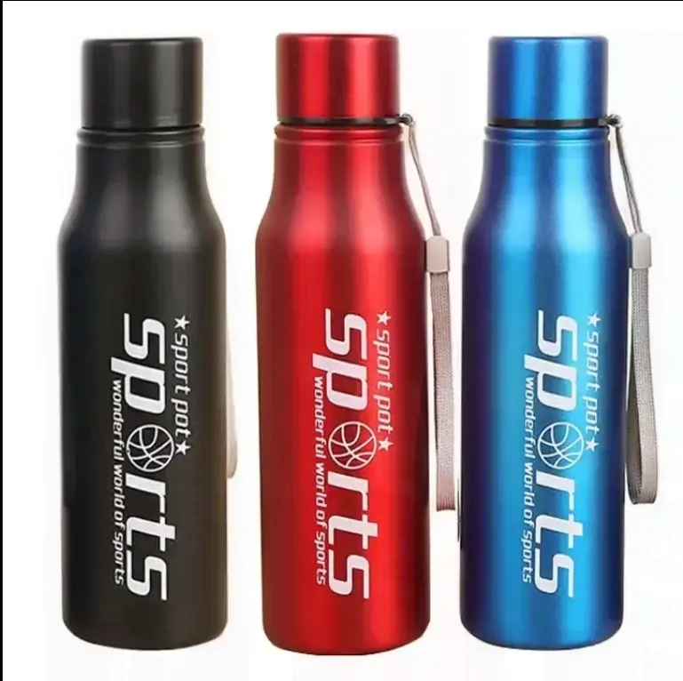 25Oz Stainless Steel Sports Bottle With Lanyard 1