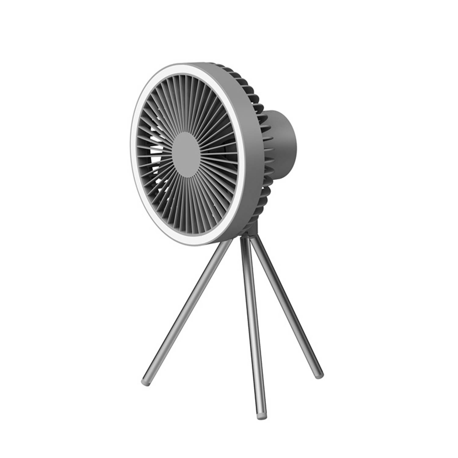 Electric Fan Tripod Portable with Lights 5