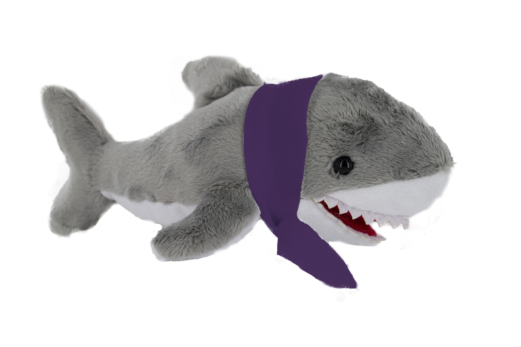 soft plush Shark with bandana