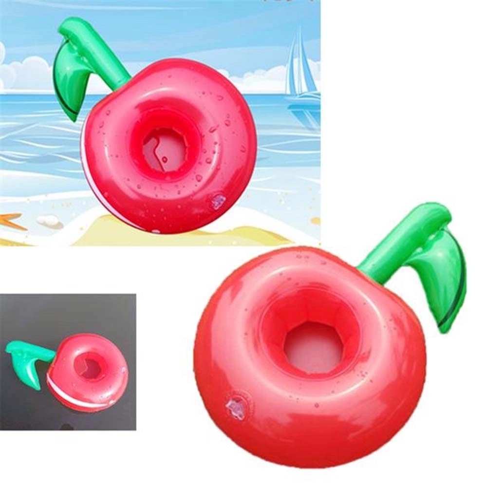 Inflatable Apple Float Drink Holder 2