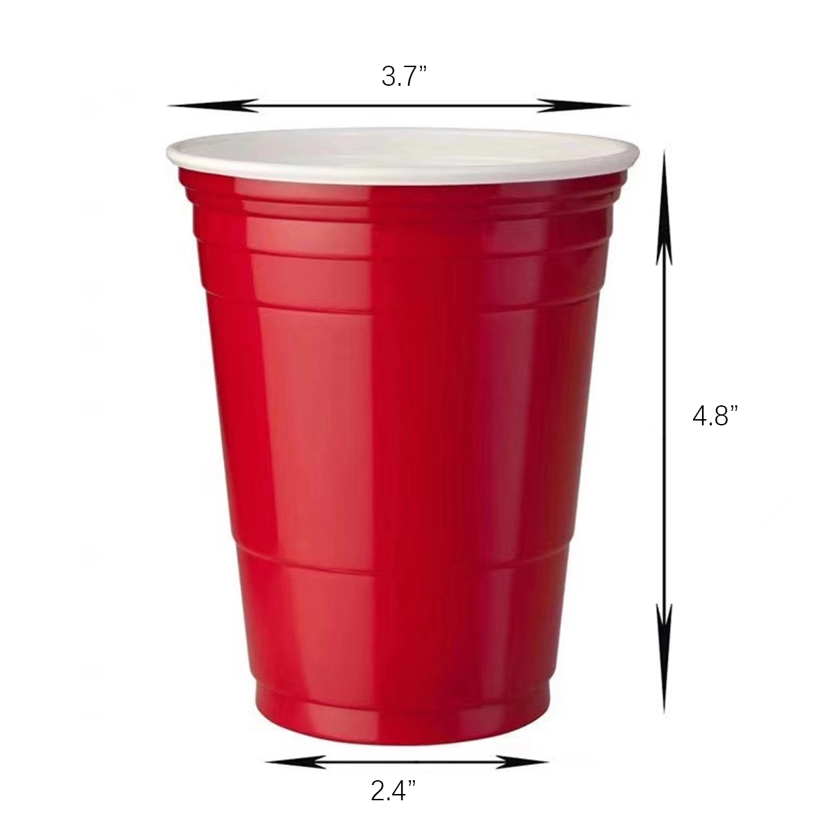 16 Oz. Promo Disposable Plastic Party Stadium Cup 2