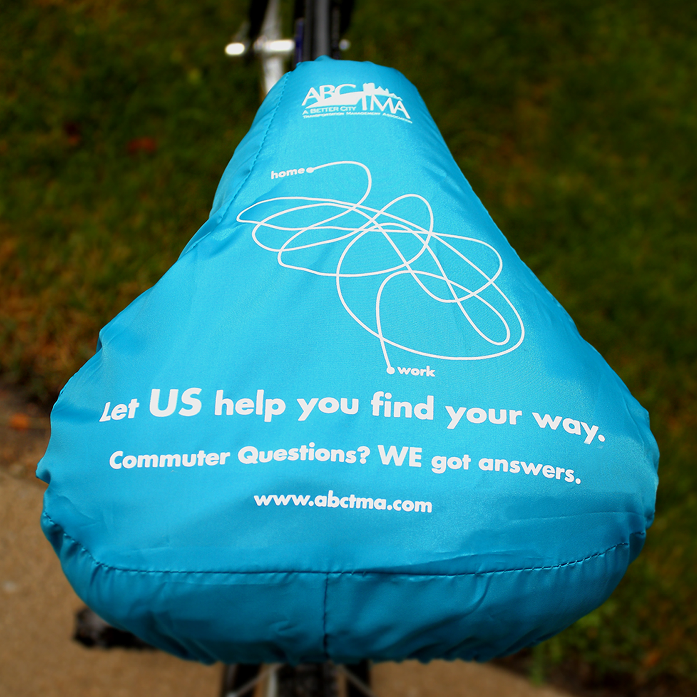 Bicycle Seat Cover w/Full Color Imprint 6