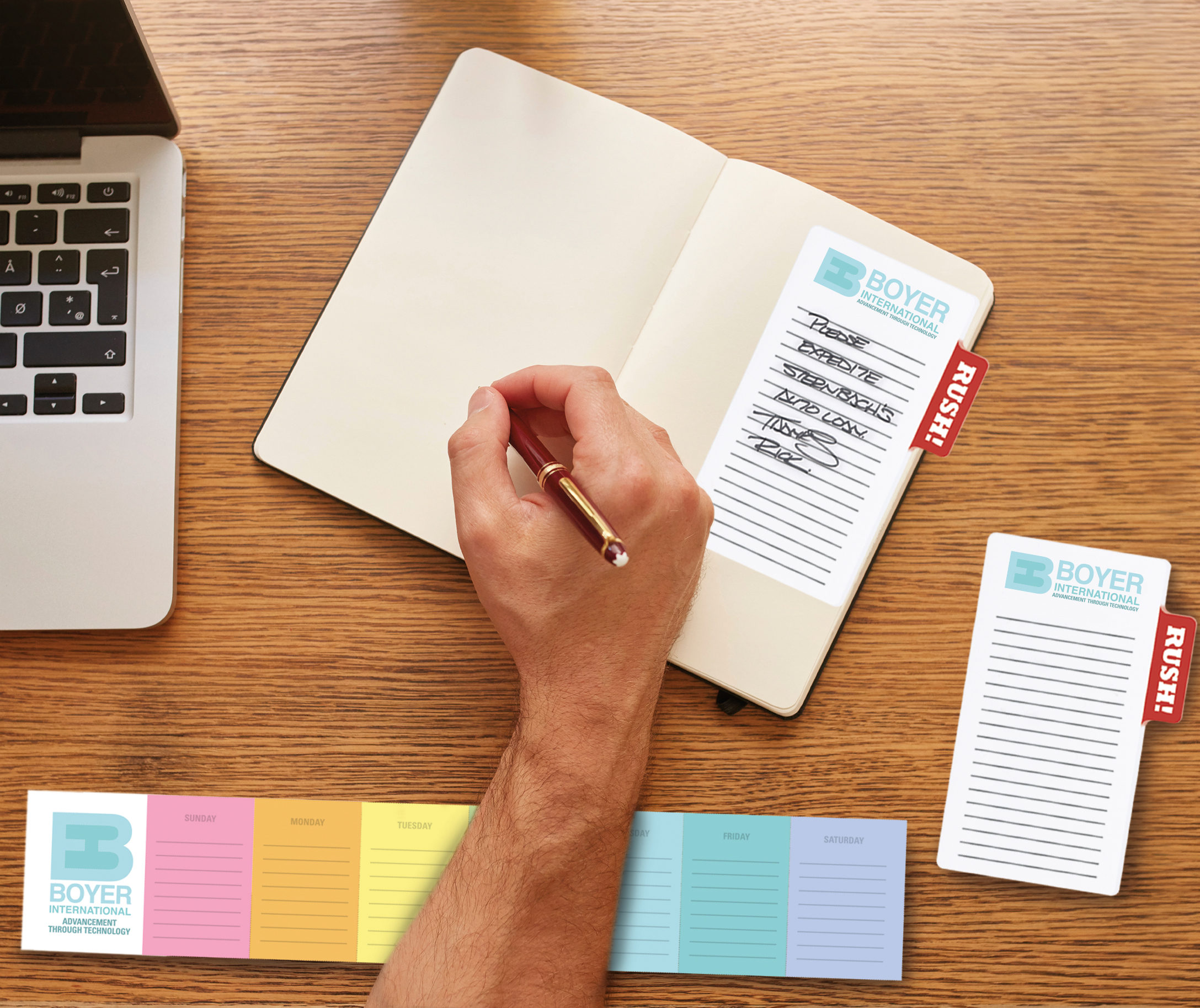 Souvenir® Sticky Note™ 12" X 2" Pad, 25 sheet 4
