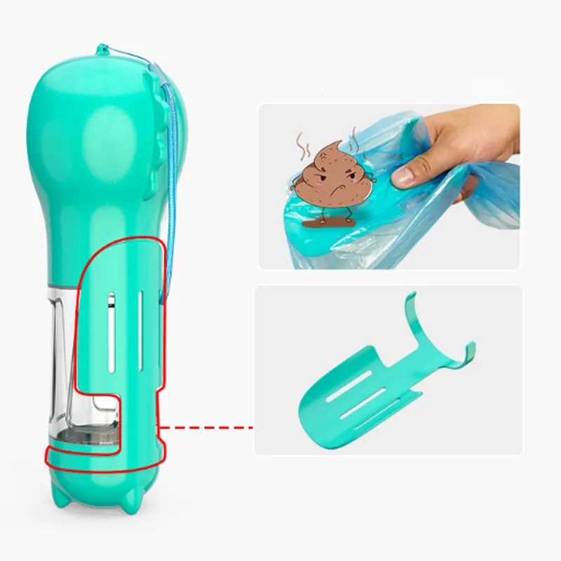 Multifunctional Portable Pet Water Bottle Dispenserr 3
