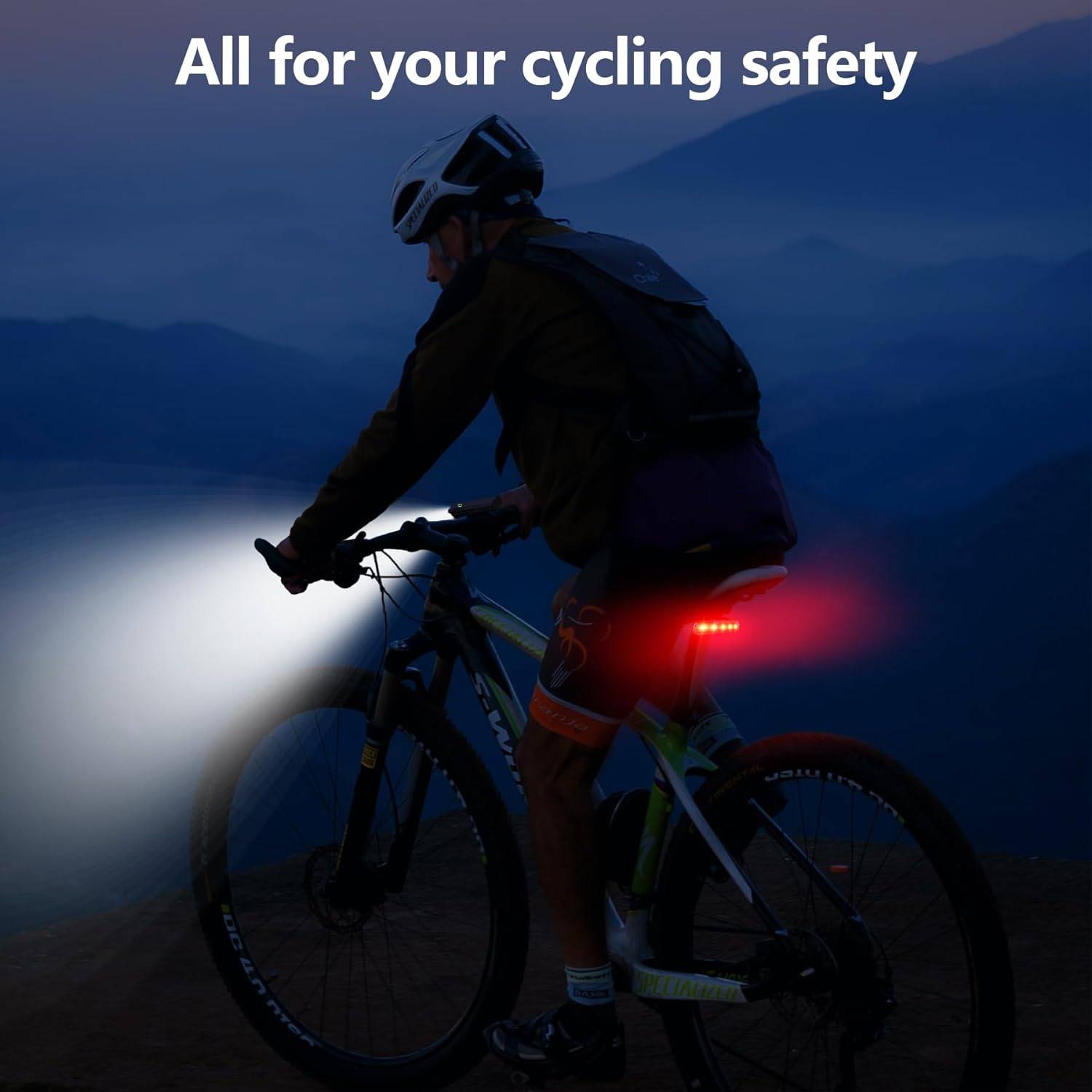Bike 8 LED Lights for Night Riding 3