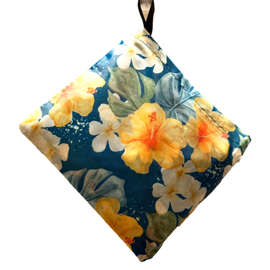 Sublimation 190T Polyester Foldaway Tote Shopper Bag 4