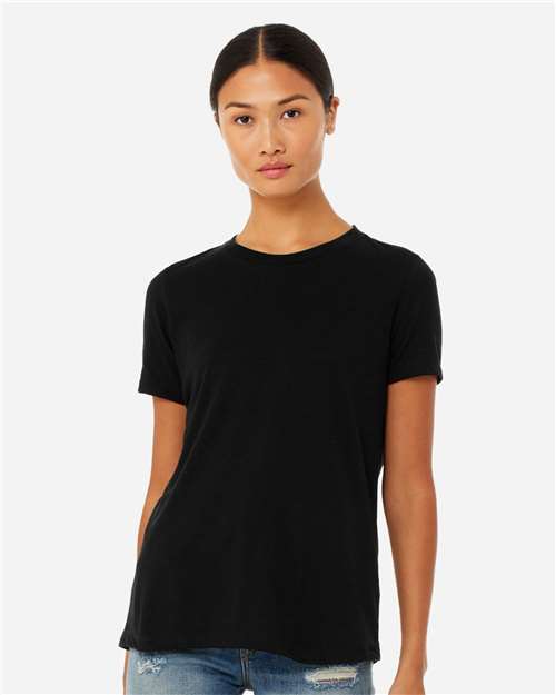 Women's Relaxed Fit Heather CVC Tee - 6400CVC 18