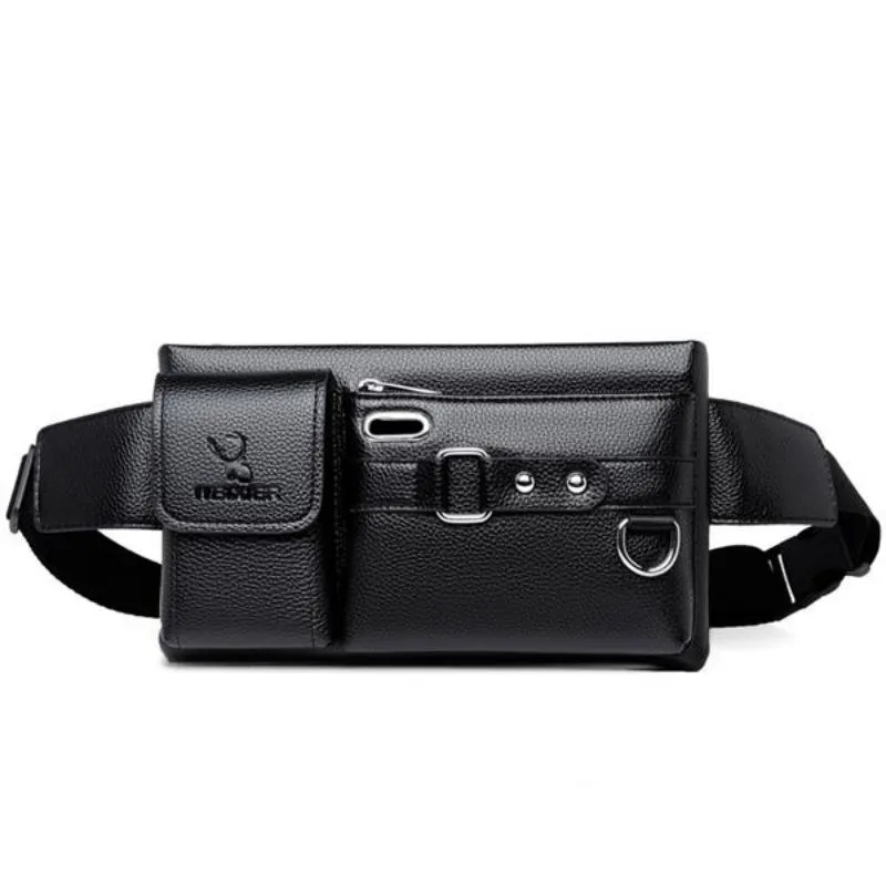 PU Leather Chest Bag 11