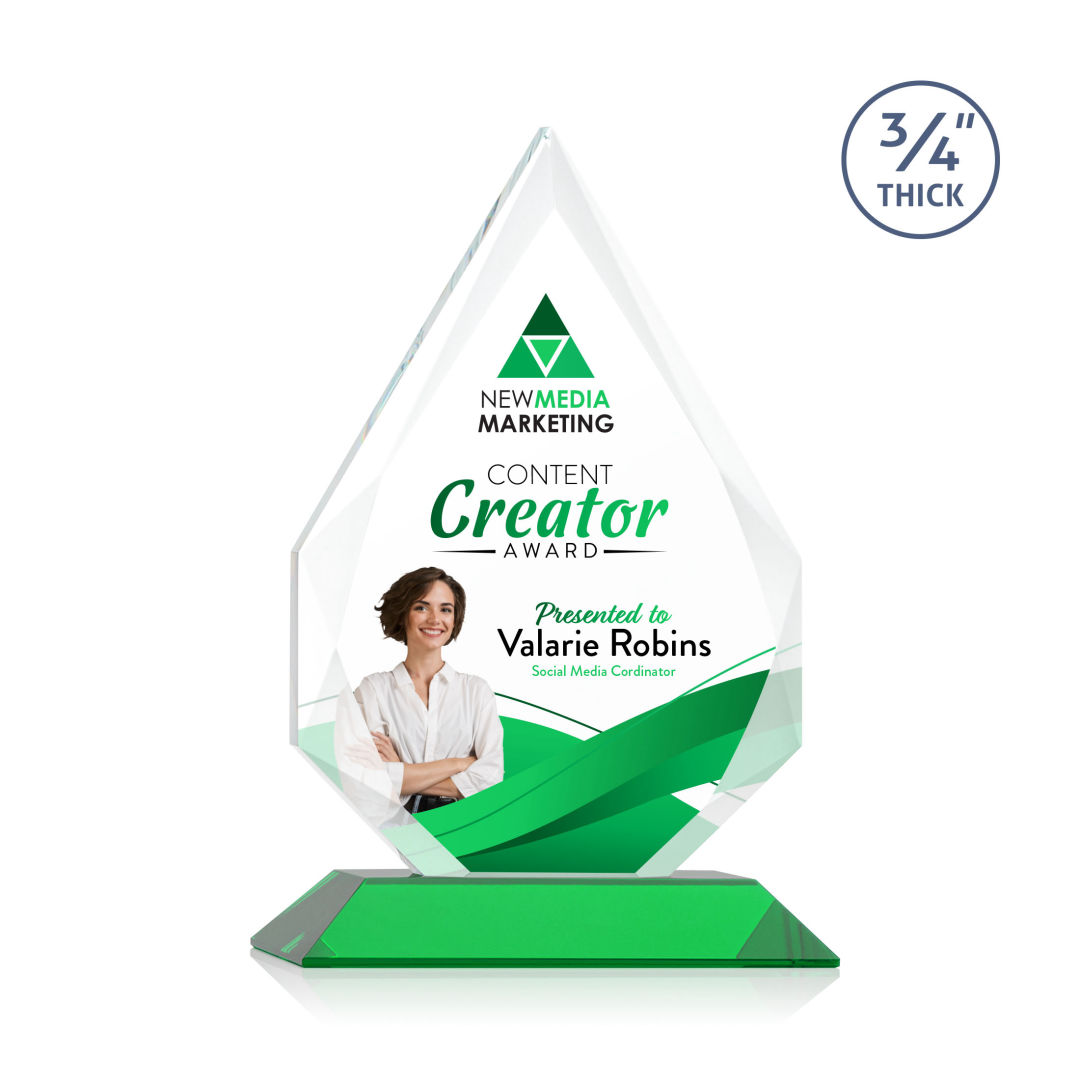 Hawthorne VividPrint™ Award - Green 6
