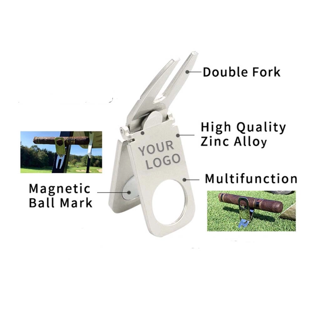 Golf Ball Marker Divot Repair Fixer Bottle Opener 4
