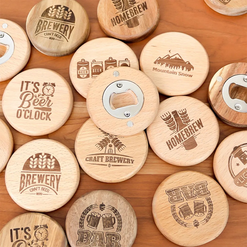 Wooden Magnetic Bottle Opener 7