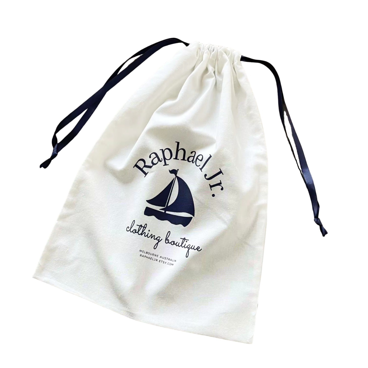 Cotton Polyester Drawstring Pouch Bag 2