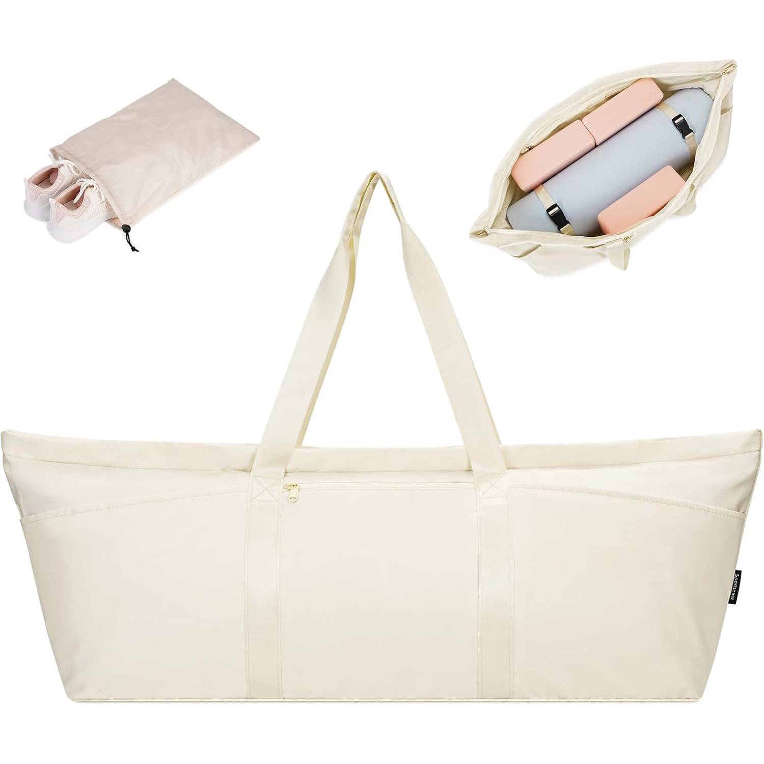 Foldable large travel fitness deffel bag 3