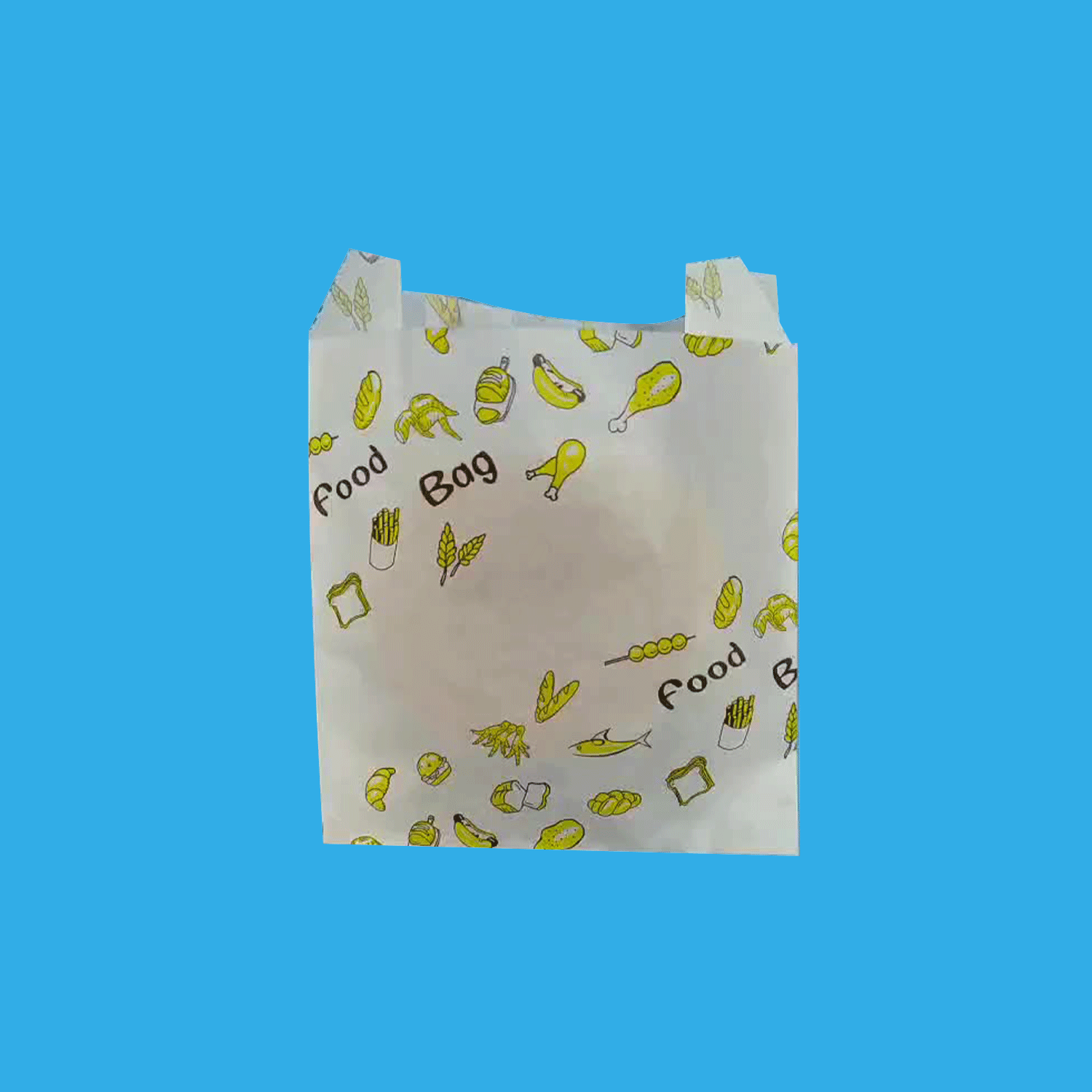 semi-transparent Grassin Clothing food Parts Paper Bag 8
