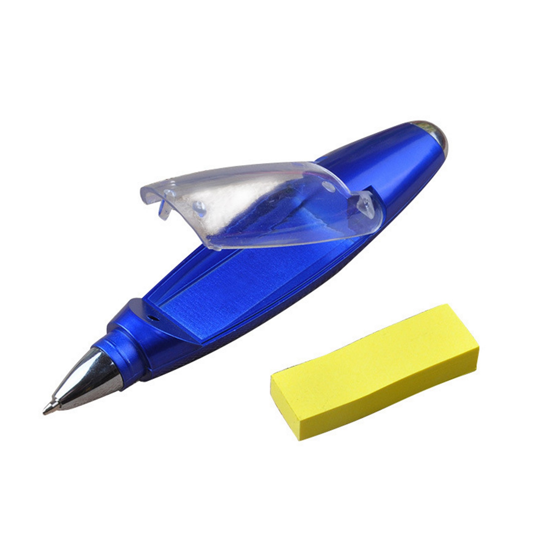 Functional Ball Point Pen with Sticky Notes/Flashlight 6