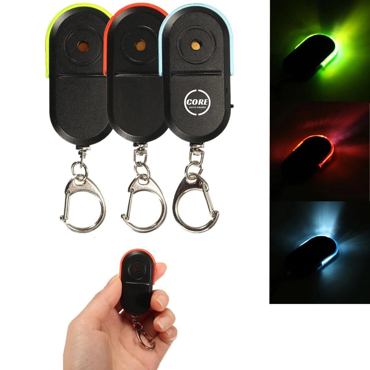 LED Light Wireless Anti-Lost Alarm Key Finder 4
