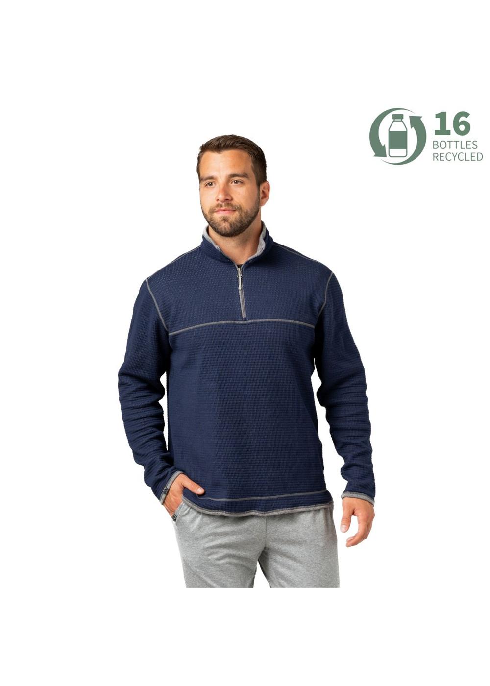 Storm Creek Men's Maverick Waffle Knit Quarter Zip 26