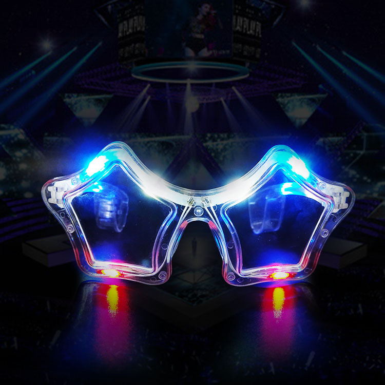 LED Pentagram Glow Eyeglass 3