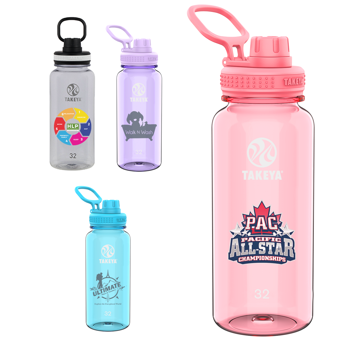 Takeya® 32 oz. Water Bottle With Spout Lid 15