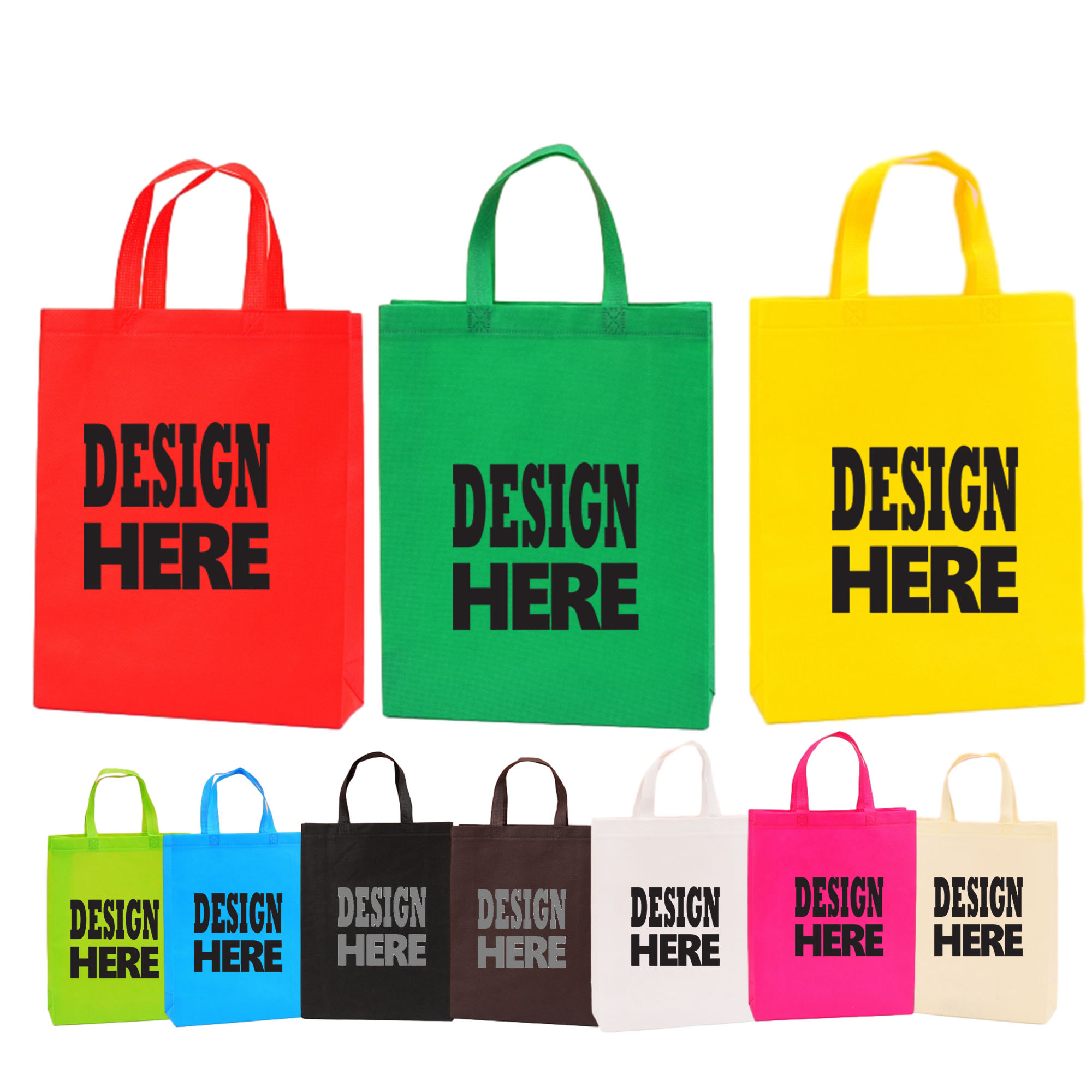 Pack Reusable Non-Woven Party Favor Bag 1