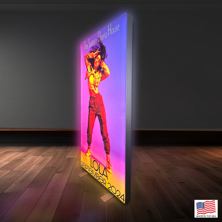 39 in. x 80 in. LED Light Box Sign 2 Sided (Digital Print) 6