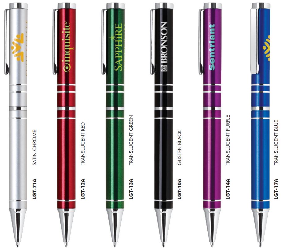 Legend-I Twist Action Pens 8