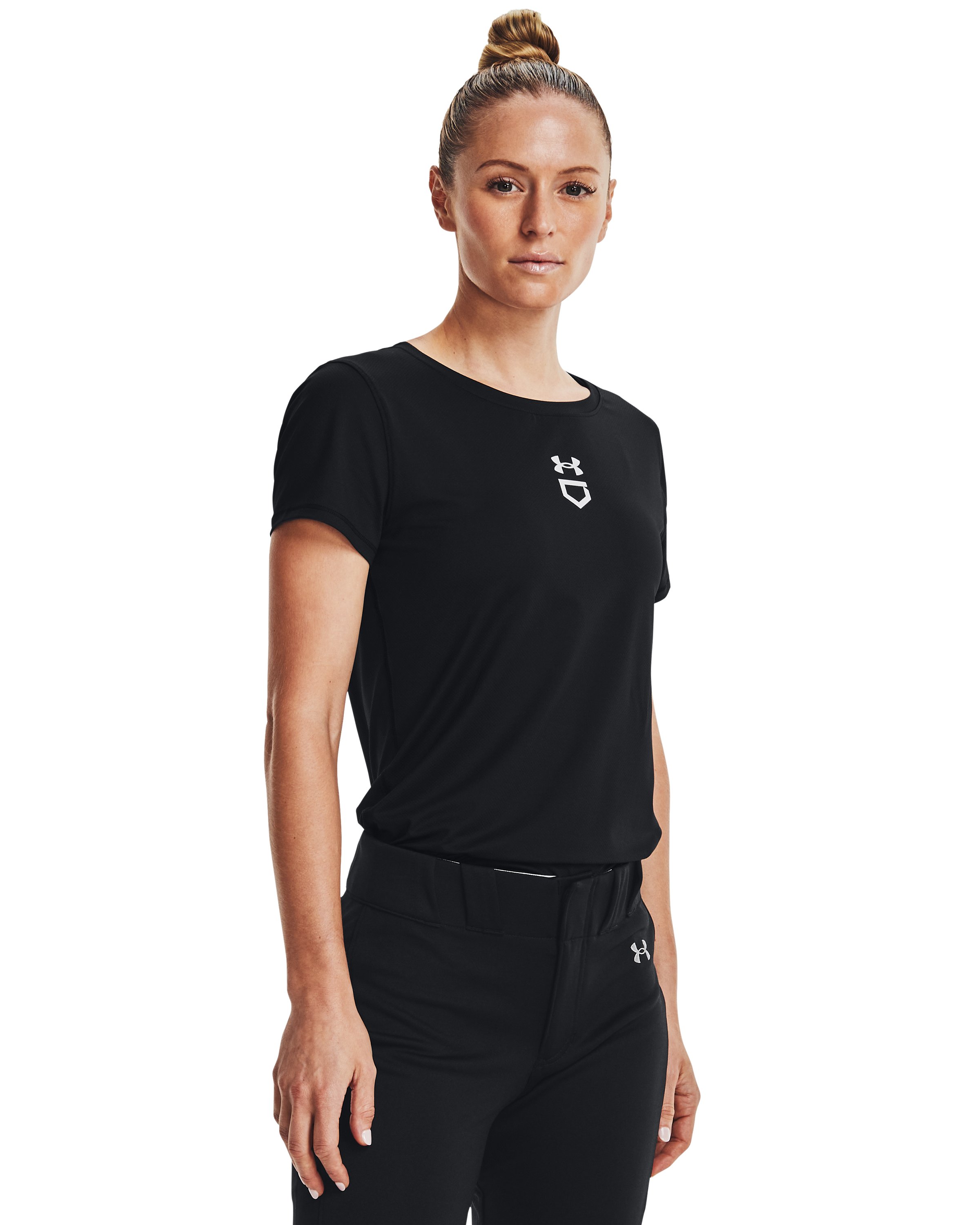 Women's UA Iso-Chill Softball Short Sleeve 2