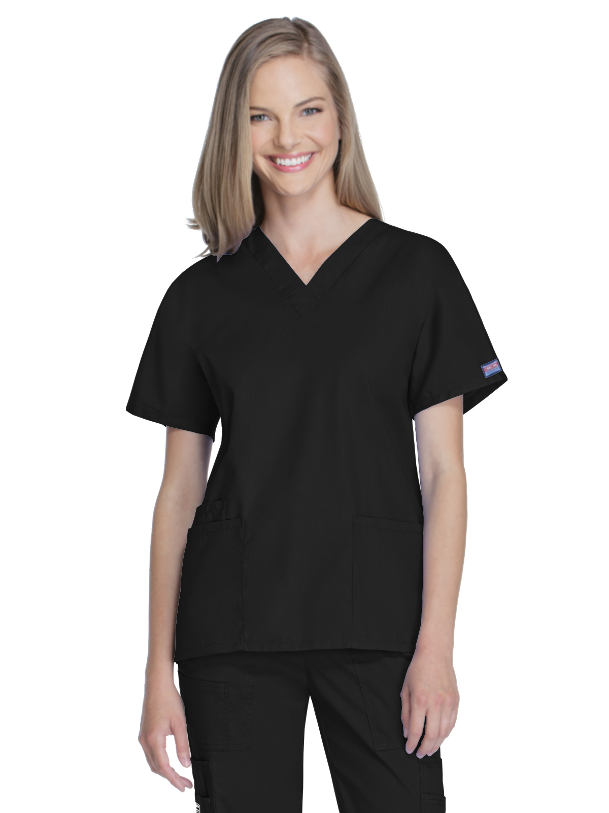 Cherokee - Workwear Originals - Women's 2-Pocket V-Neck Top 95