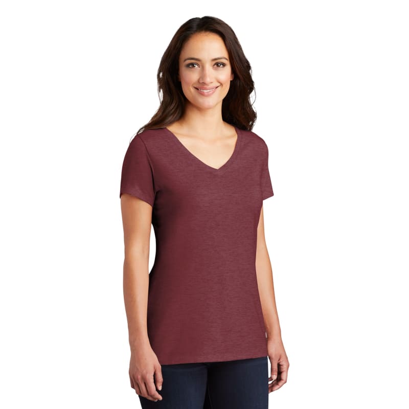 District Women's Perfect Tri V-Neck Tee. 39