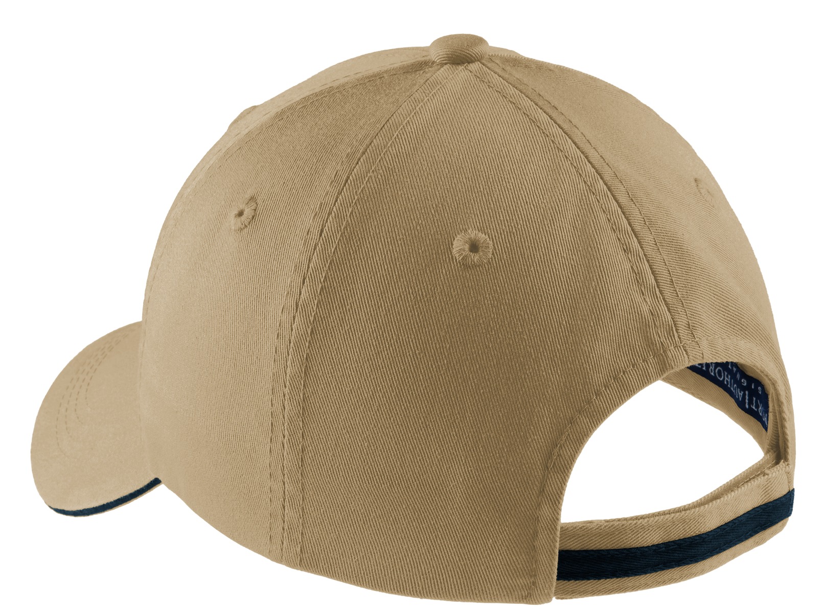 Port Authority Sandwich Bill Cap with Striped Closure. C830 38