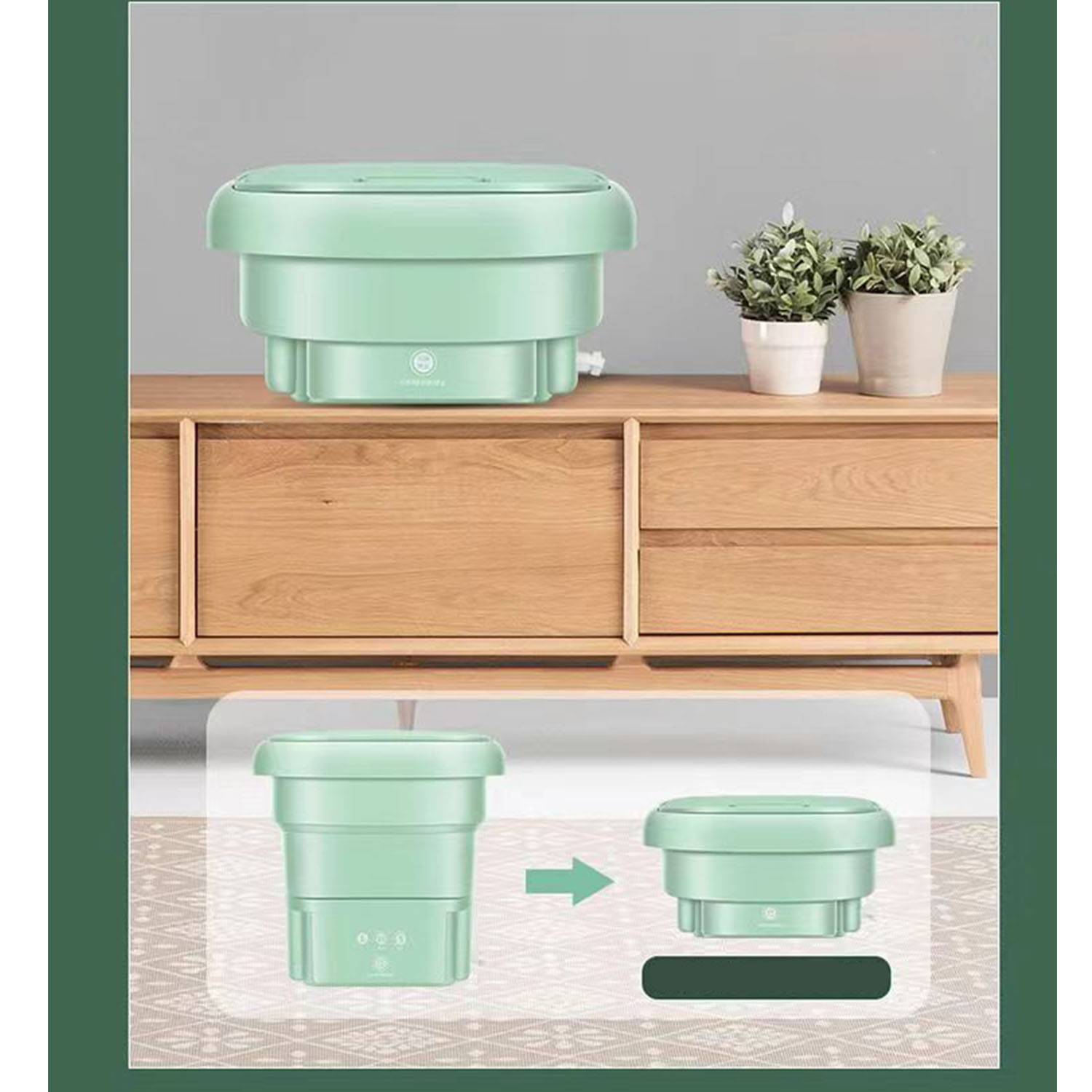 Mini Foldable Washing Machine 2