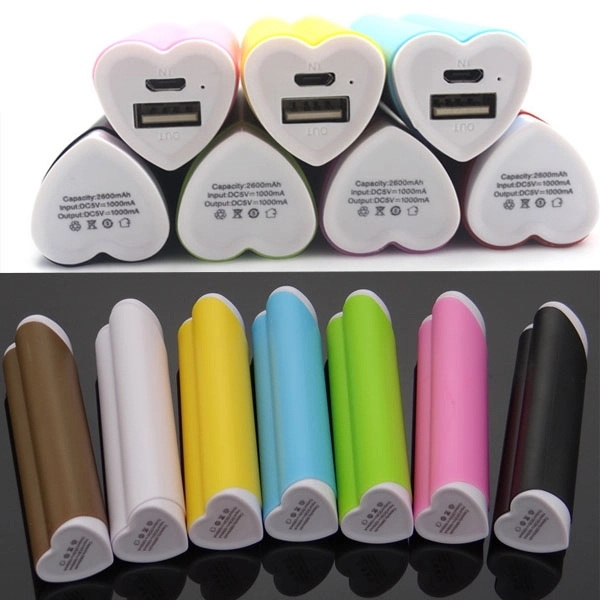 Heart Shaped Power Bank 3