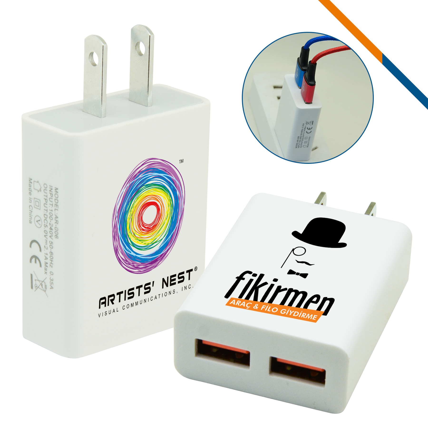 Walker USB Dual Charger 1