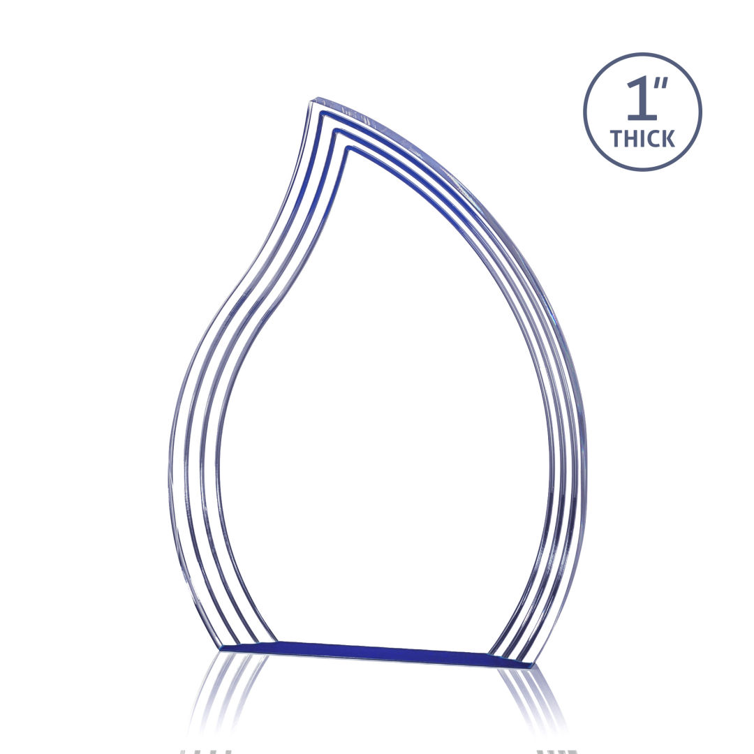 Tidworth Flame VividPrint™ Award - Blue 3