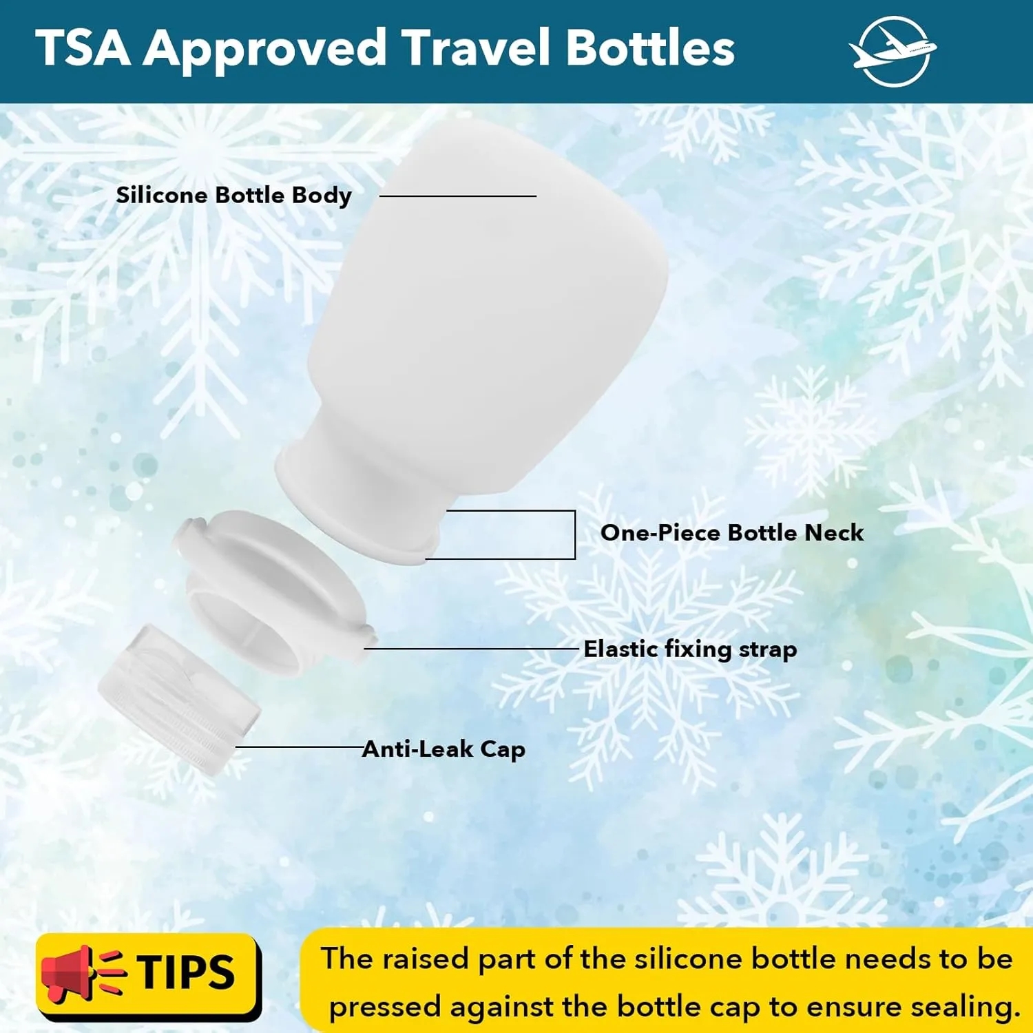 Silicone Travel Bottles For Toiletries 3