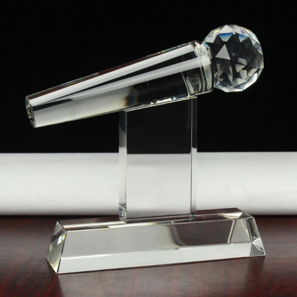 Crystal Microphone Trophy 3