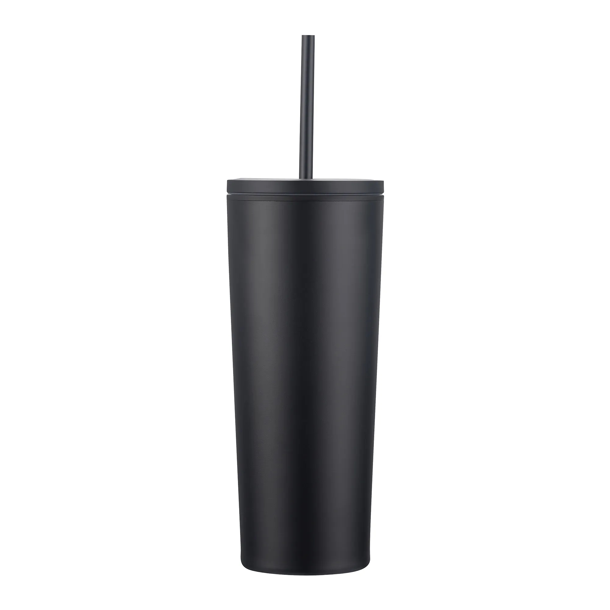 24oz. Double Wall SS / PP Mug with Straw 1